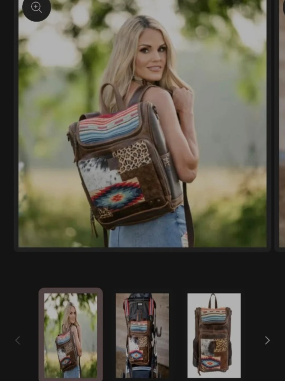 STS Ranchwear Chaynee Mountain Laini Backpack